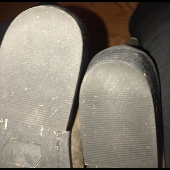 Western Style Grey Boots (8.5) - Picture 3 of 3